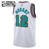 Camiseta Niños Memphis Grizzlies Ja Morant 2024-25 Nike Classic Edition Blanco Swingman